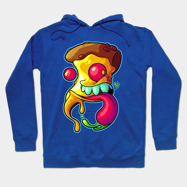 Weird Dough Pizza Hoodie by ArtisticDyslexia